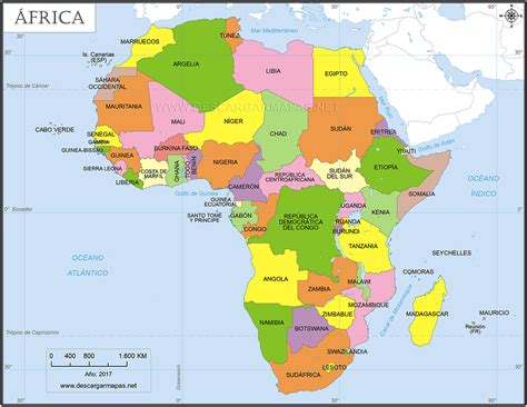Mapa Politico Africa Mapa Politico De Africa