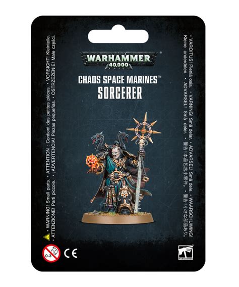 Warhammer 40k Chaos Space Marines Sorcerer Discount Games Inc