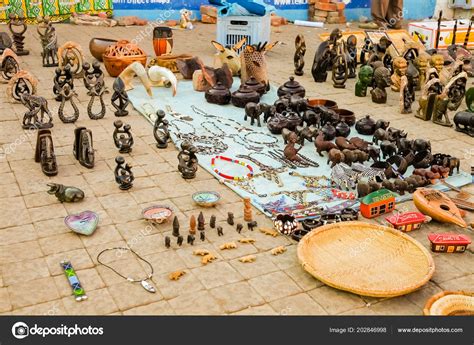 Johannesburg South Africa September 2011 African Curios Sale Soweto