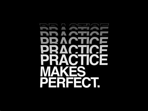 Practice Makes Perfect Typography By Mayank Maurya On Dribbble