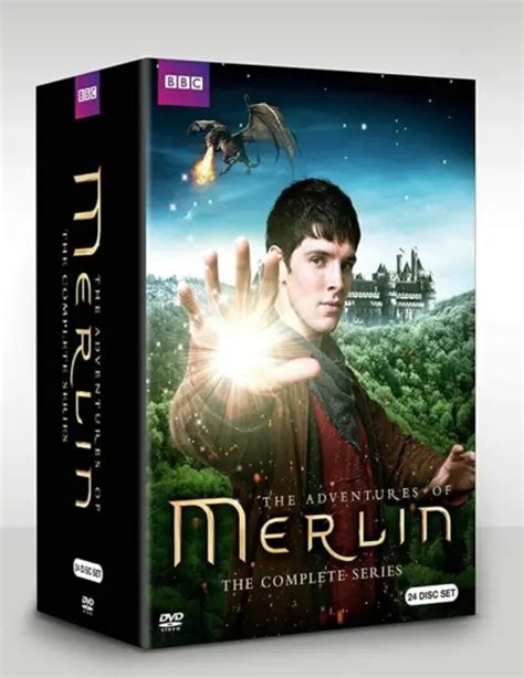 Merlin The Complete Series Season 1 5 Tv Series Dvd 24 Discs Box Set