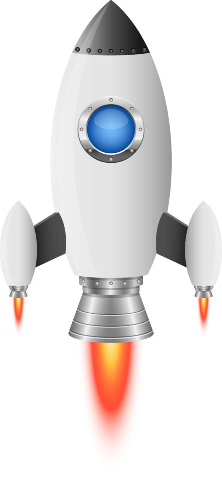 Rocket Spaceship Clipart Design Illustration 9342727 Png