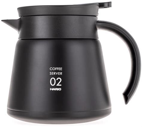 Hario v60 also offers a great solution for reducing any unwanted sediment during the brew process. Hario V60 02 Insulated Stainless Steel Server 600 ml - Crema