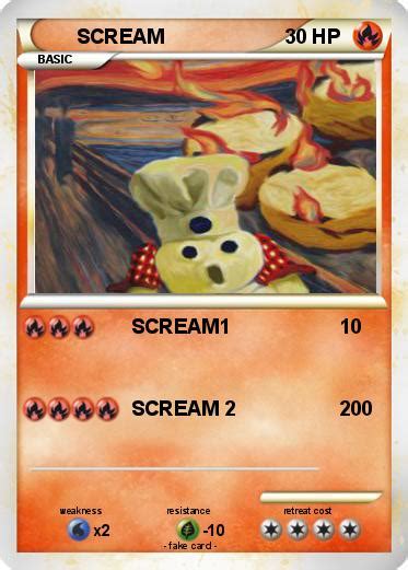Pokémon Scream 350 350 Scream1 My Pokemon Card