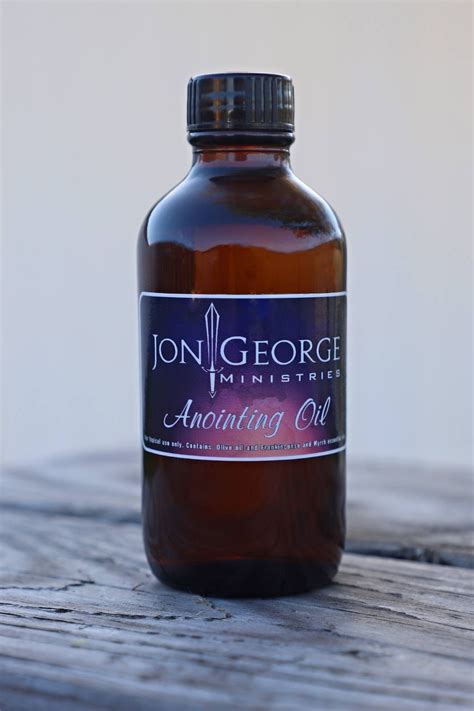 Anointing Oil Jon George Ministries