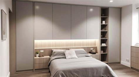 Overbed Fitted Wardrobes And Storage Units Bespoke Overhead Storage