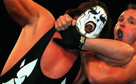 ultimate warrior s former partner sting shares classic photo from 1985 for the win