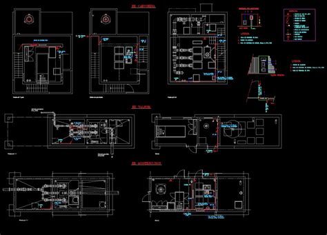 Pumping Station Red Water And Sanitation Dwg Detail For Autocad