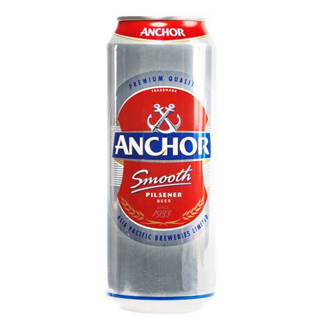 Overview since 1933, anchor beer has been brewed in the european pilsen tradition using the finest quality hops to give you a smoother taste. ANCHOR SMOOTH BEER-490ML - Amman Household Supplies Pte Ltd