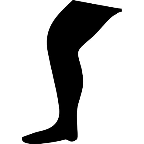 Free Icon Leg In Black Ios 7 Interface Symbol