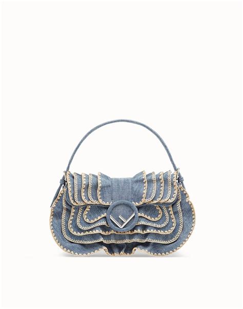 fendi baguette blue denim bag ts if you re carrie from sex and the city popsugar fashion