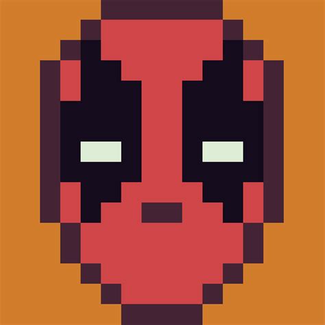 Pixel Art Self Portrait 6 As Deadpool By Wielkipan On Deviantart
