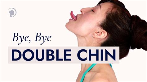 the best face exercises for getting rid of a double chin youtube