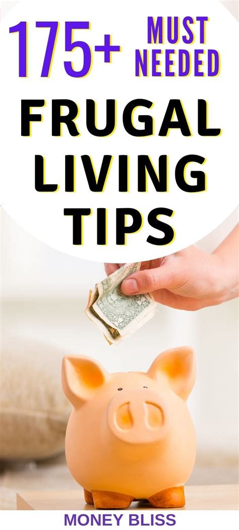 175 Simple And Easy Frugal Living Tips To Save Money In 2021 Money