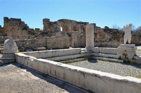 The Hadrianic Baths The Largest Public Bath Building In Aphrodisias