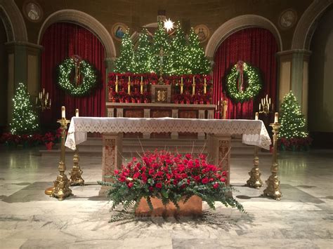 Christmas Flower Arrangements For Church Say It One More Microblog