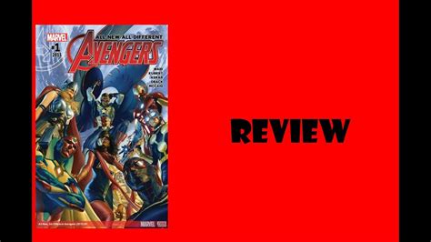 All New All Different Avengers 1 Review Youtube