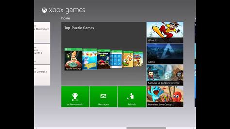 Xbox Windows 8 App Youtube