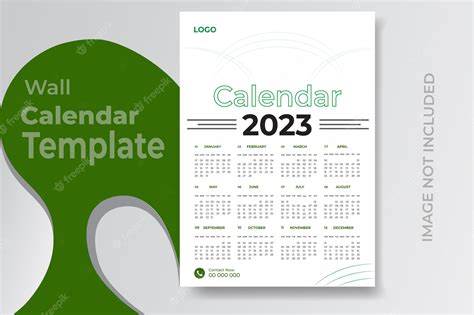 Premium Vector 2023 Calendar Colorful Design Template For Happy New Year