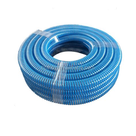 3 Inch Flexible Pvc Spiral Water Pump Suction Hose Reinforced