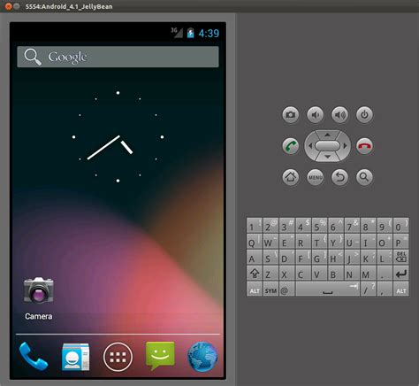 Android Er Screenshot Of Android 41 Jelly Bean Emulator