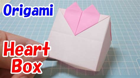 Origami Heart Box Easy Tutorial