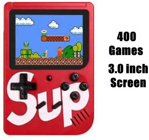 Game Boy Sup Game Box 400 Games Retro Portable Handheld Game Console