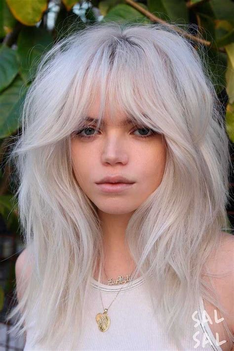How To Maintain Your Bangs Platinumblondehair Volumehairstyles Do