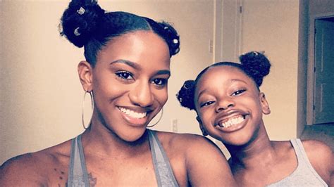 See This Beautiful Mom And Daughter Double Bun Tutorial Suggested