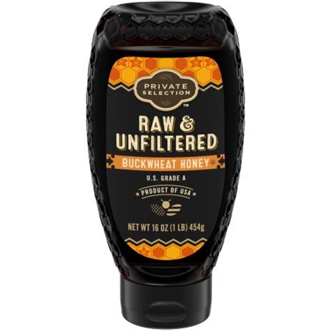 Private Selection Raw Unfiltered Buckwheat Honey 16 Oz Smiths