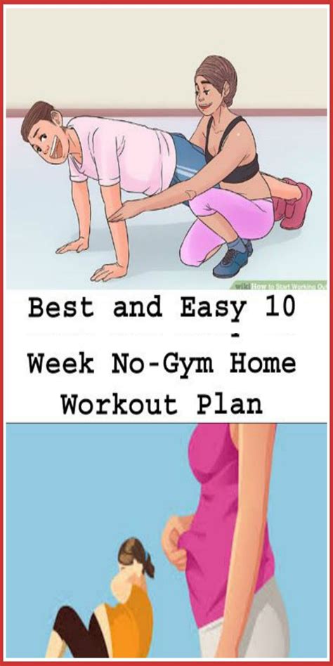 Best And Easy 10 Week No Gym Home Workout Plan At Home Workout Plan