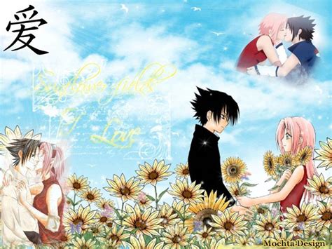 Sasuke And Sakura Kiss Wallpapers Anime Sasusaku