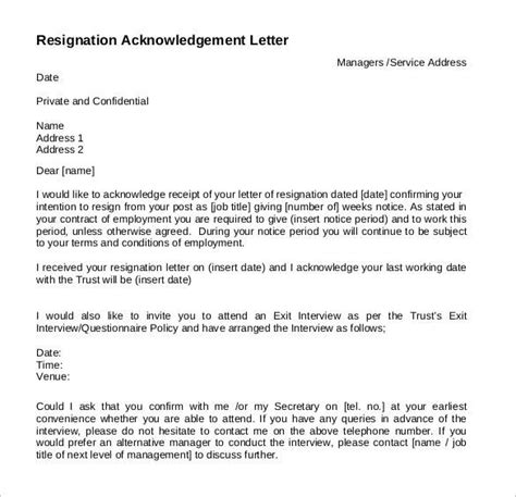 Free 43 Formal Resignation Letters Templates In Pdf Ms Word Pages