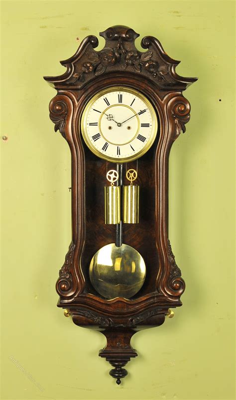 Antiques Atlas Dwarf Vienna Regulator Wall Clock Schonberger