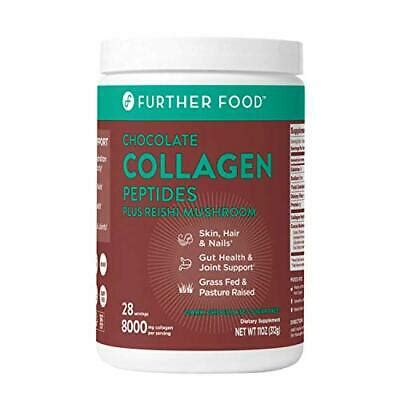 Further food collagen doesn't promise anything; Further Food Collagen Peptides Protein Powder, Dark ...