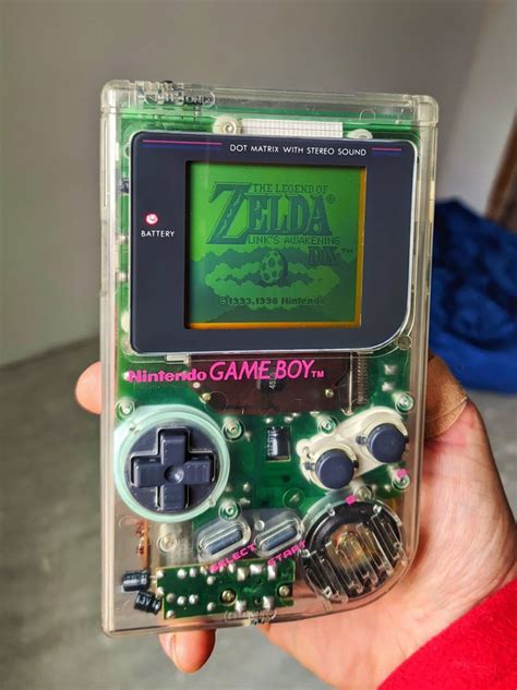 Fully Refurbished This Clear Play It Loud Gameboy My Favorite Version