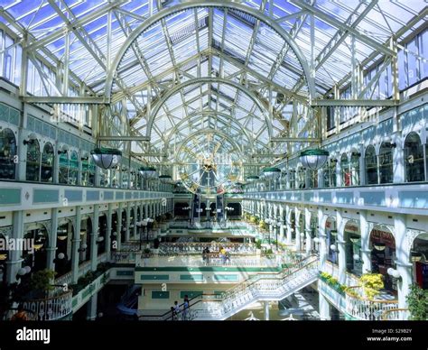 The Interior Of The St Stephens Green Shopping Centre In Dublin