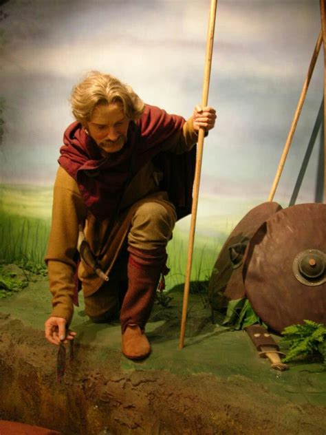 Mans Anglo Saxon Costume Ipswich Museum Photo Courtesy Of