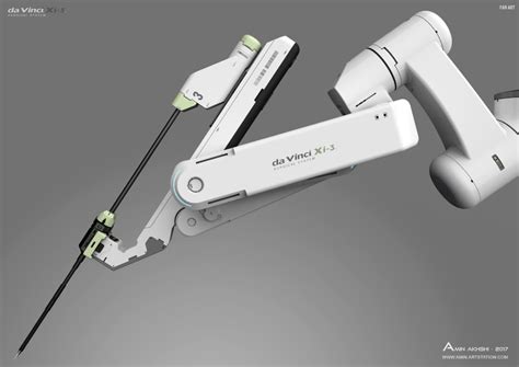 Artstation Da Vinci Xi3 Surgical System Robot Design Robotic