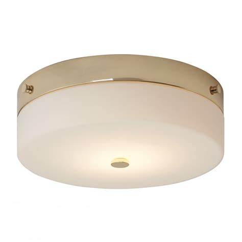 In a small kitchen, a single flush mount ceiling light will provide an ample amount of diffused, general light for cooking, eating, and putting groceries away. Elstead Lighting Elstead Lighting Tamar Flush Mount ...
