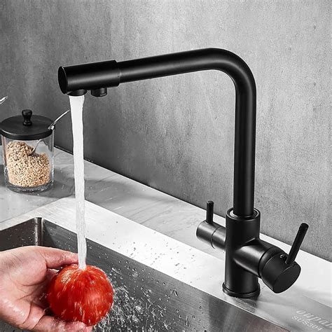 Tianview Straight Drinking Kitchen Household Faucet Brass Pure Water