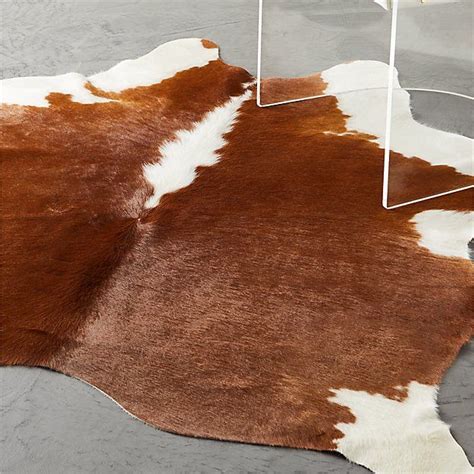 Light Brown And White Cowhide Rug 4x6 Grey Patterned Rug Striped