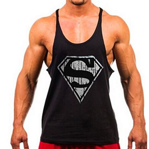 Hot Bodybuilding Tops Vest Sleeveless Mens Tank Tops Fitness Men S