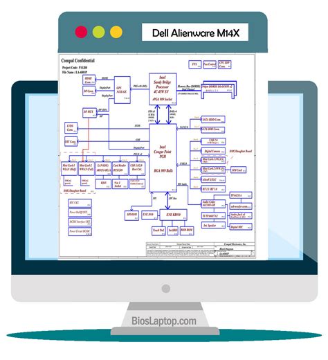 Dell Alienware M14x Laptop Schematic Diagram Bios Laptop