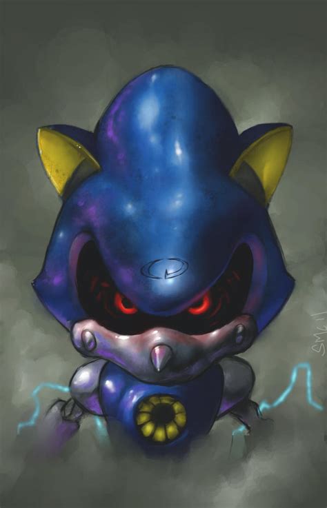 Sonic Cd Contest Entry Metal Sonic By Stewartmortimer On Deviantart