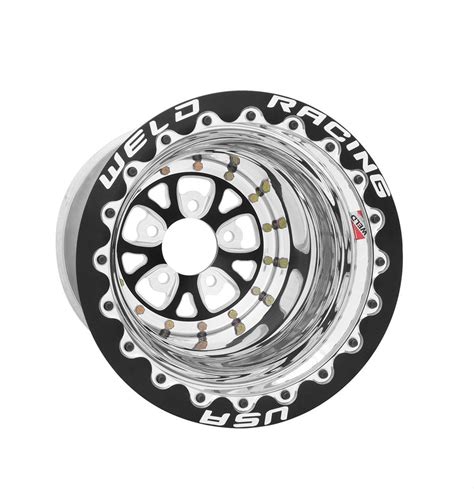 101 beadlock wheel | machined $544.78. WELD 84B-510210MB Wheel, Drag, 15x10 Black V-Series 5x4.5 ...