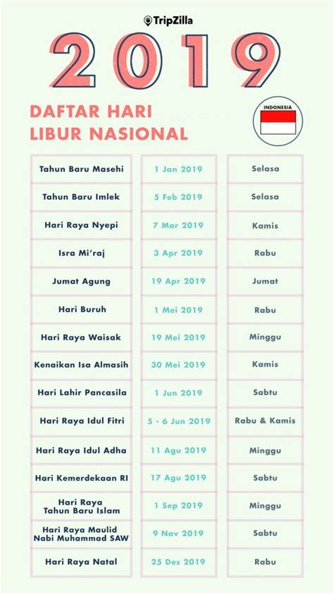 Calendar Indonesia Dengan Hari Libur Nasional Latest News Update My