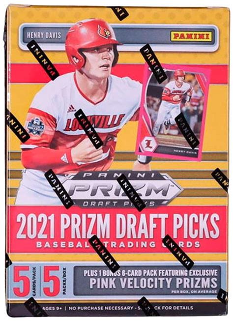2021 Panini Prizm Collegiate Draft Picks Baseball Blaster Box
