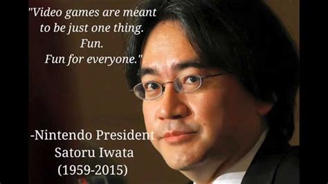 My Tribute To Satoru Iwata Youtube