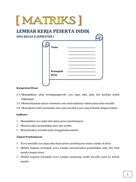 Contoh Lkpd Pdf